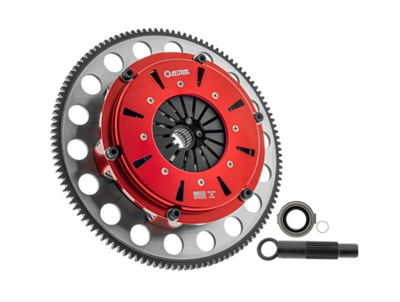 Action Clutch 00-09 Honda S2000 7.25in Triple Disc Race Clutch Kit w/Steel Flywheel