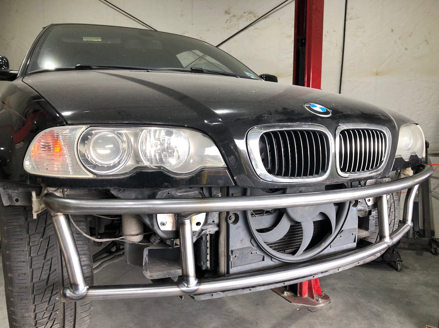 True Focus Fabrication - BMW E46 - Dual Row Front Bash Bar