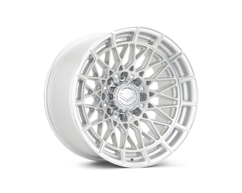 Vossen HFX-3 22x10 - 8x180 - ET18 - Super Deep Face - 124.3 - Silver Polished Wheel