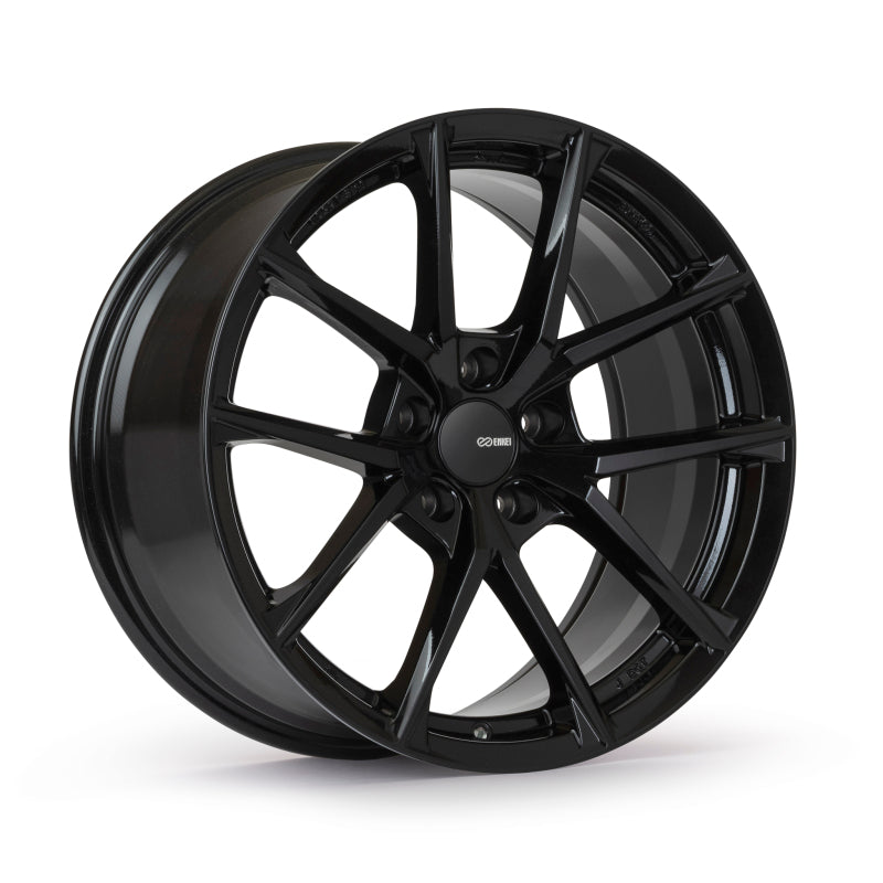 Enkei Helix 19x9.5in / 5x120 BP / 40mm Offset / 72.6mm Bore - Gloss Black Wheel