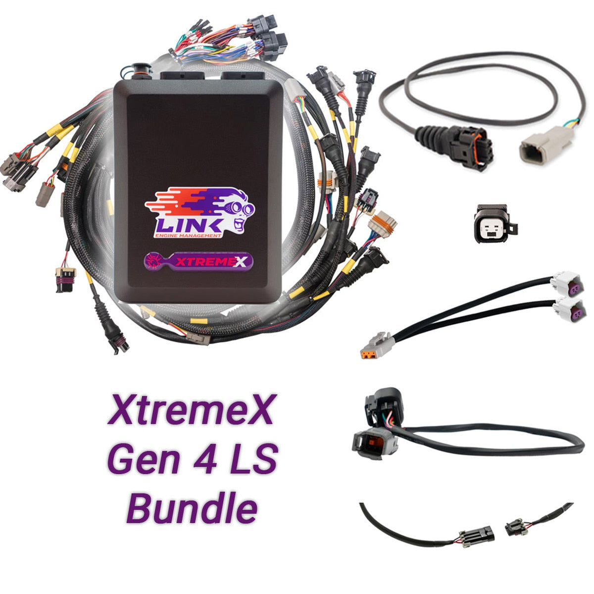 LINK ECU -Gen4 LS Drive-By-Wire Bundle: G4X XtremeX ECU + LS Engine Harness bundle