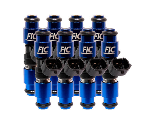 Fuel Injector Clinic - 2150cc (240 lbs/hr at OE 58 PSI fuel pressure) FIC Fuel Injector Clinic Injector Set for Dodge 5.2L/5.9L (1994-1998) (High-Z)(IS154-2150H)