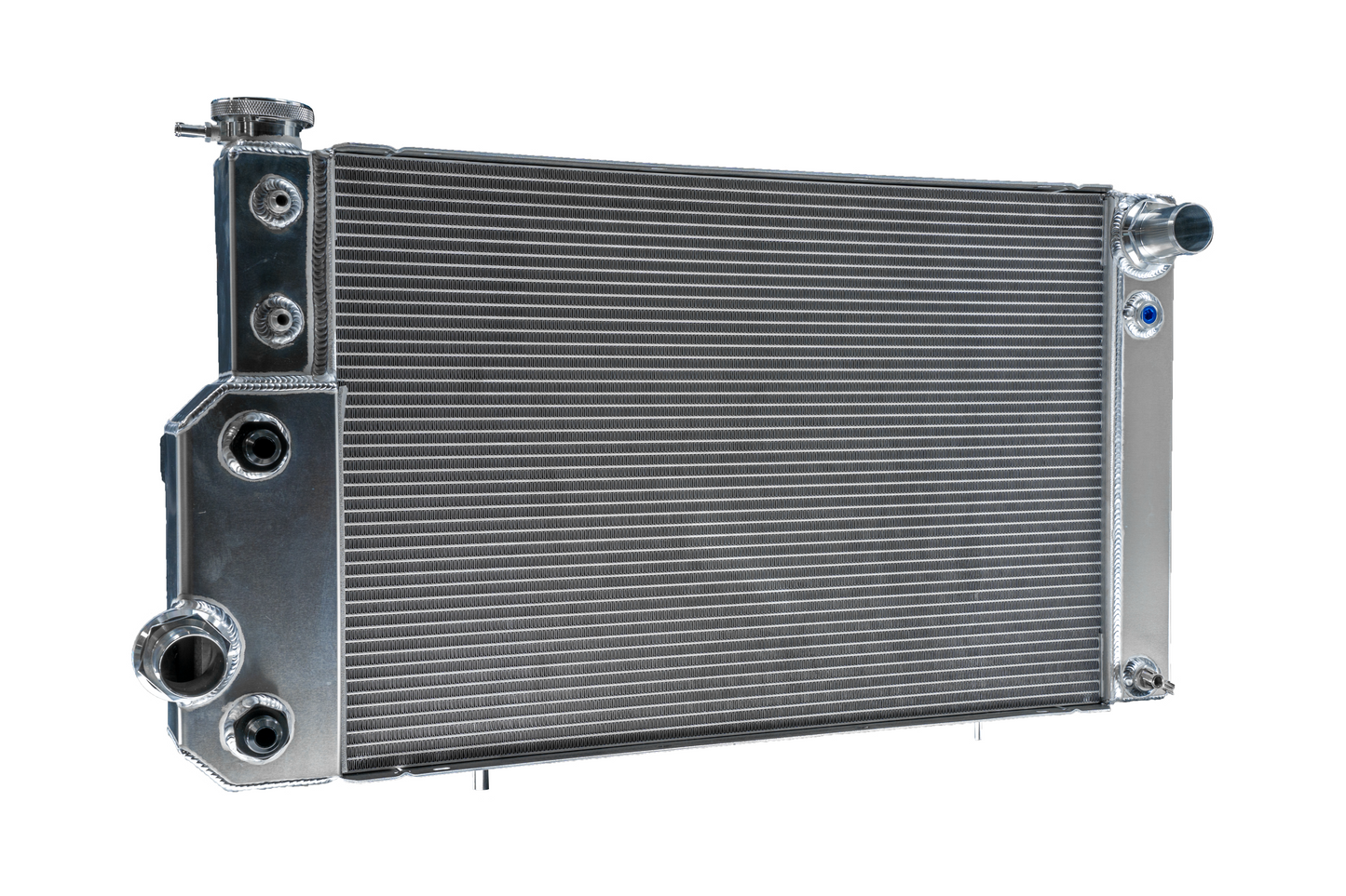 PWR - Ford Mustang 1967-70 Extruded Tube Crossflow Radiator w/EOC and PSC 5.0 Coyote