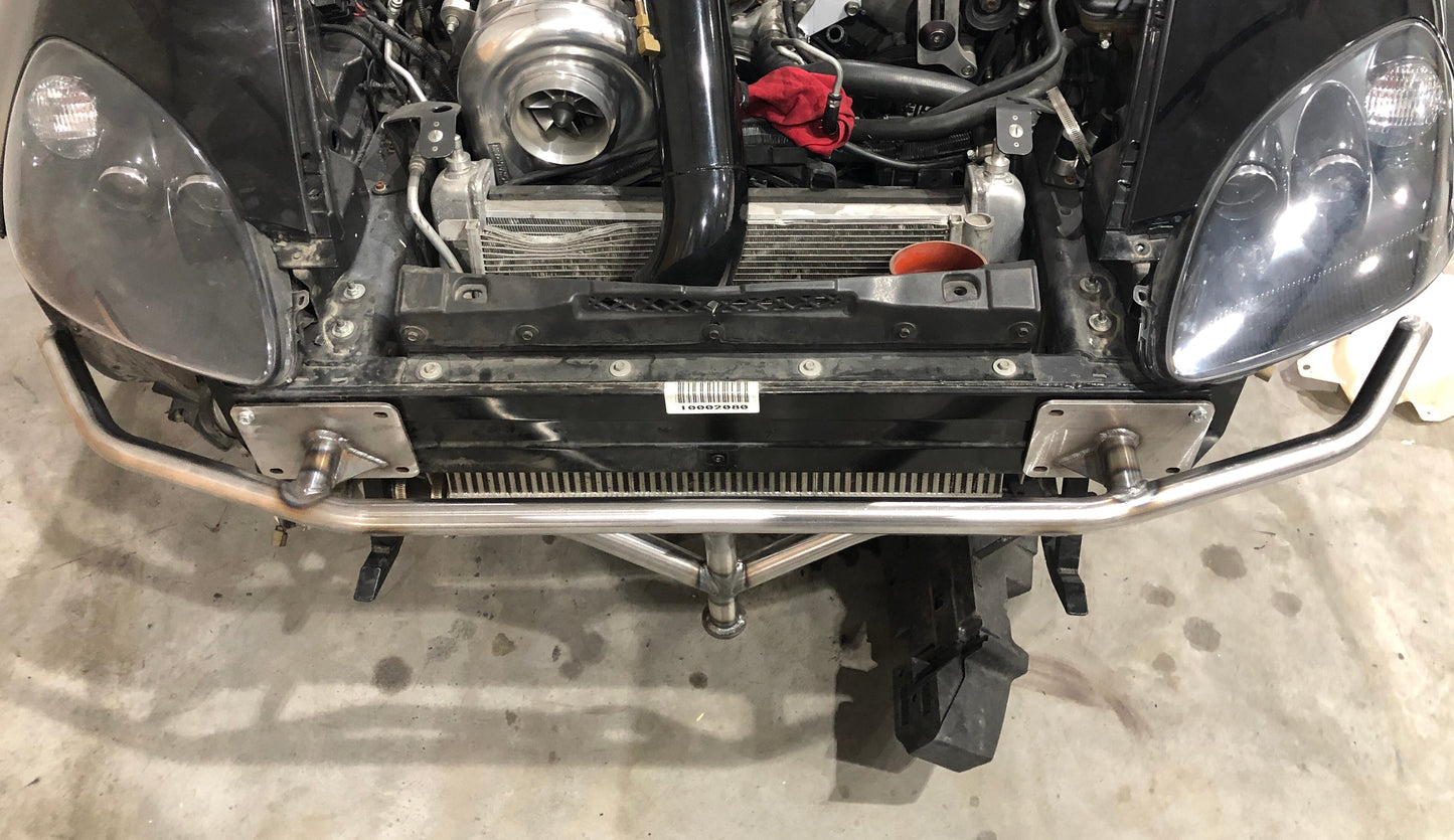True Focus Fabrication - Chevrolet C6 Corvette - Standard Front Bash Bar