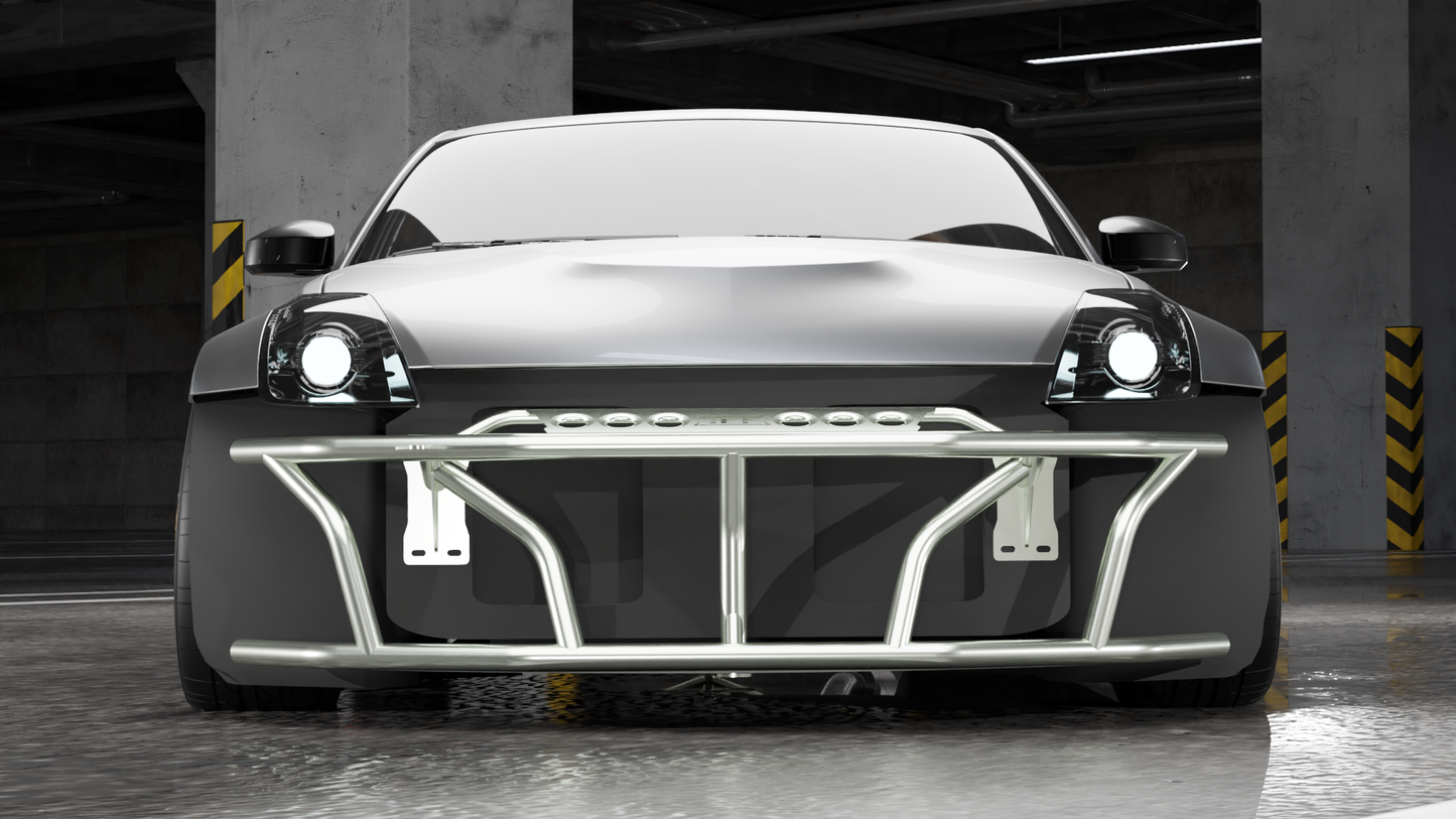 True Focus Fabrication - Nissan 350Z - Dual Row Front Bash Bar
