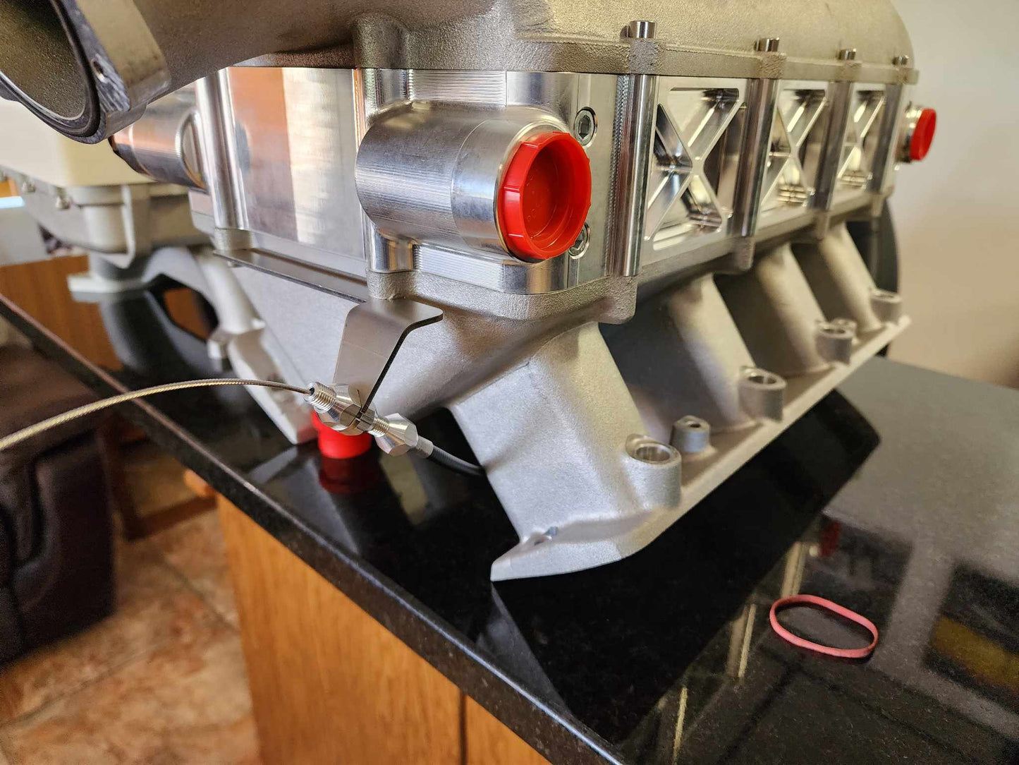 Tick Performance - Throttle Cable Bracket For Texas Speed Intercooler Intakes