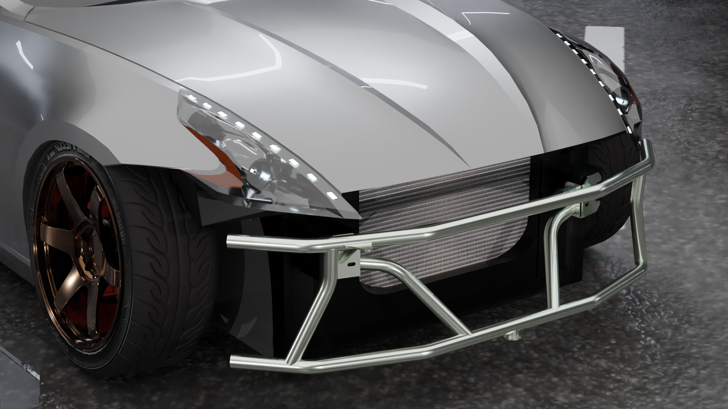 True Focus Fabrication - Nissan 370Z - Front Dual Row Bash Bar