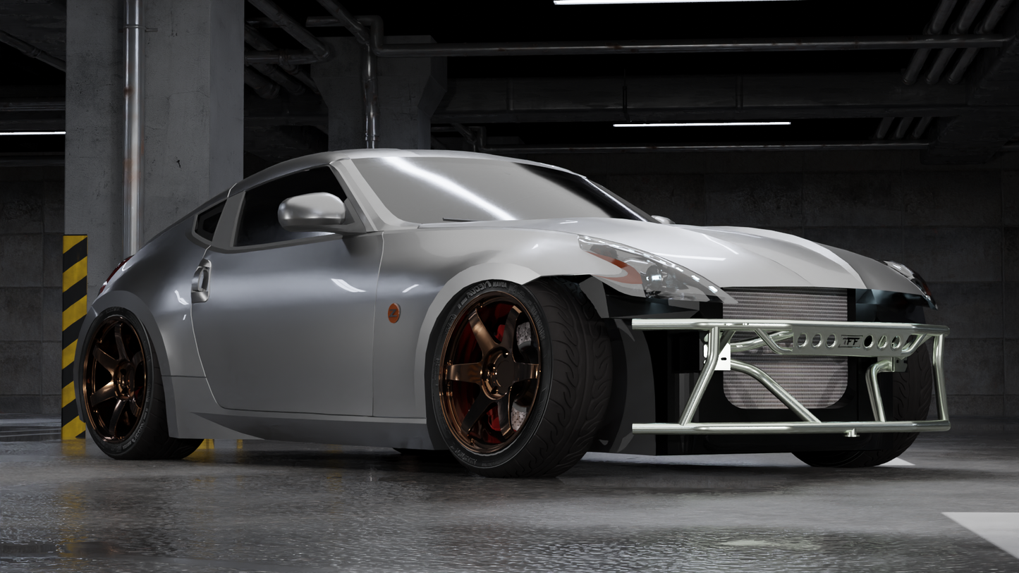 True Focus Fabrication - Nissan 370Z - Front Dual Row Bash Bar