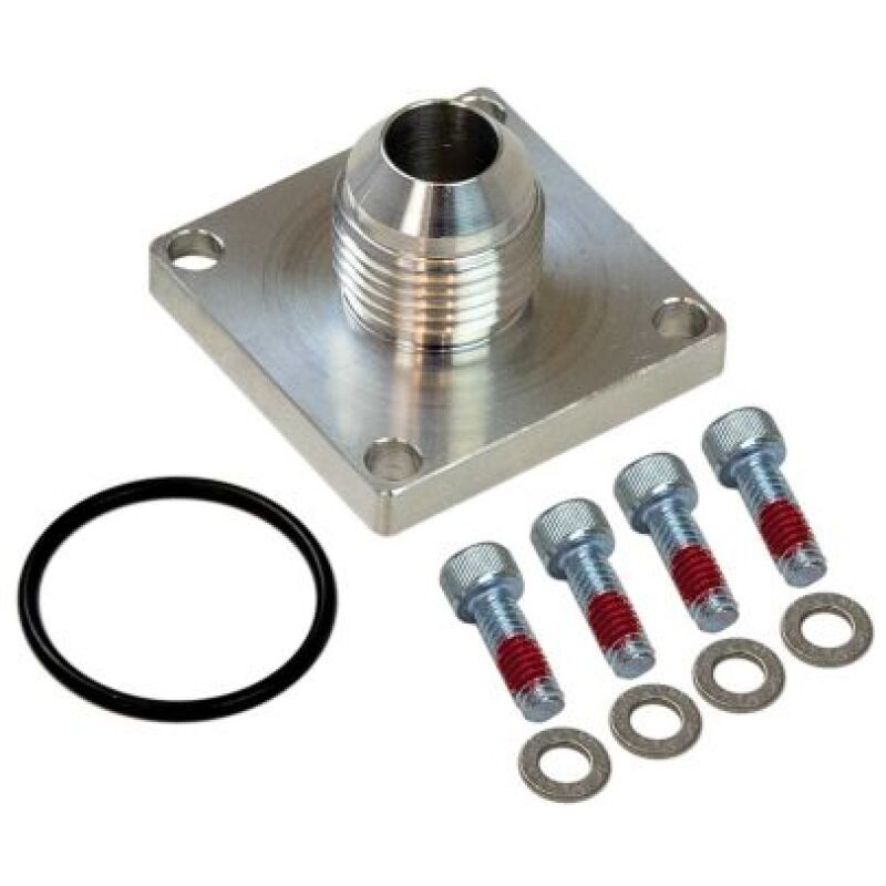 Moroso Fitting Dry Sump Square Base 8an Male Moroso Fitting Dry Sump Square Base 8an Male