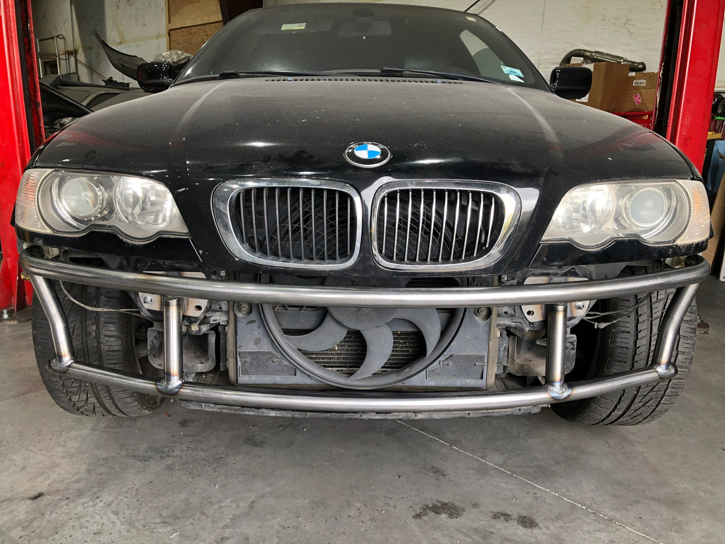 True Focus Fabrication - BMW E46 - Dual Row Front Bash Bar