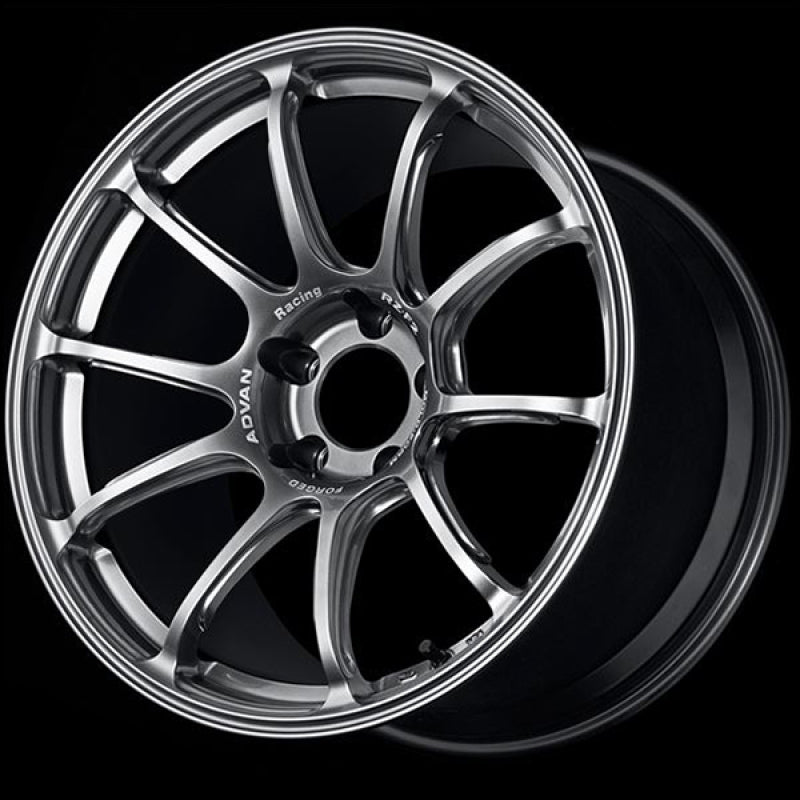 Advan RZ-F2 18x8.5 +44 5-114.3 Hyper Platinum Black