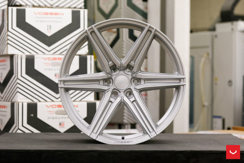 Vossen HF6-2- 24x10- ET25- 5x130- 78.1-SVV- Satin Silver