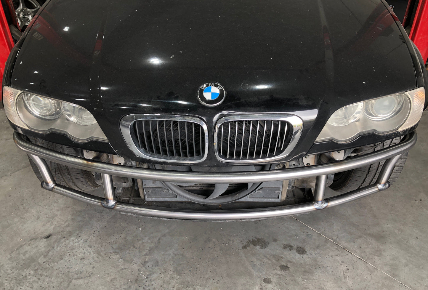 True Focus Fabrication - BMW E46 - Dual Row Front Bash Bar
