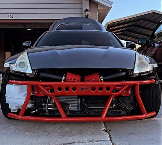 True Focus Fabrication - Nissan 370Z - Front Dual Row Bash Bar
