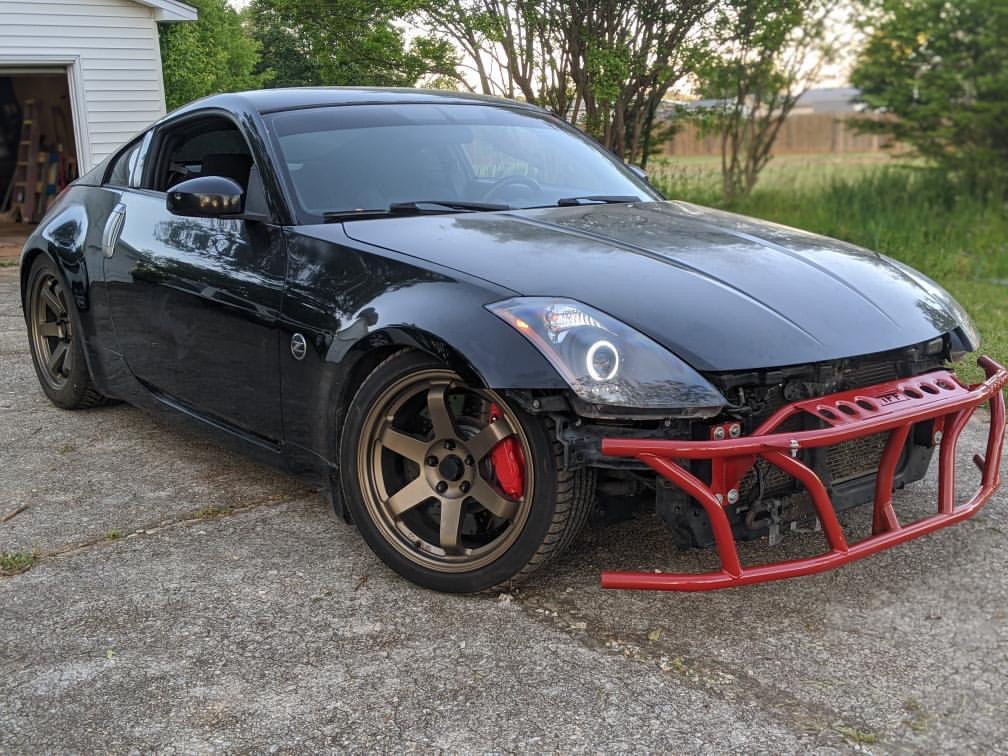 True Focus Fabrication - Nissan 350Z - Dual Row Front Bash Bar