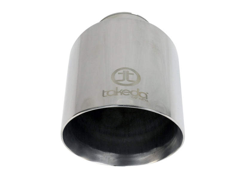 afe Takeda Universal Exhaust Tip 2-1/2 IN Inlet x 4-1/2 IN Outlet x 7 IN L