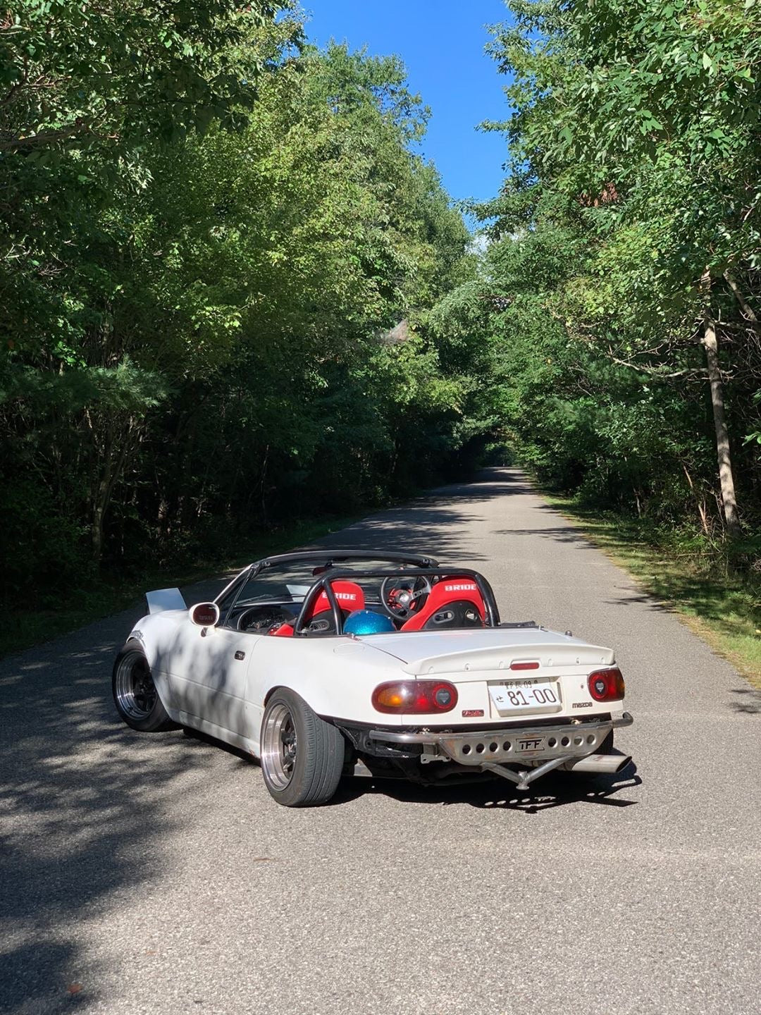 True Focus Fabrication - Mazda Miata (NB) - Street Shark Rear Bash Bar