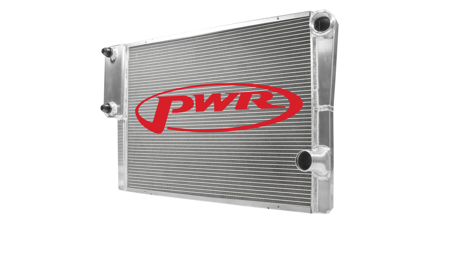 PWR - Radiator Universal C&R Performance Heat Exchanger Closed 28'' x 19" 1-3/4'' High Outlet