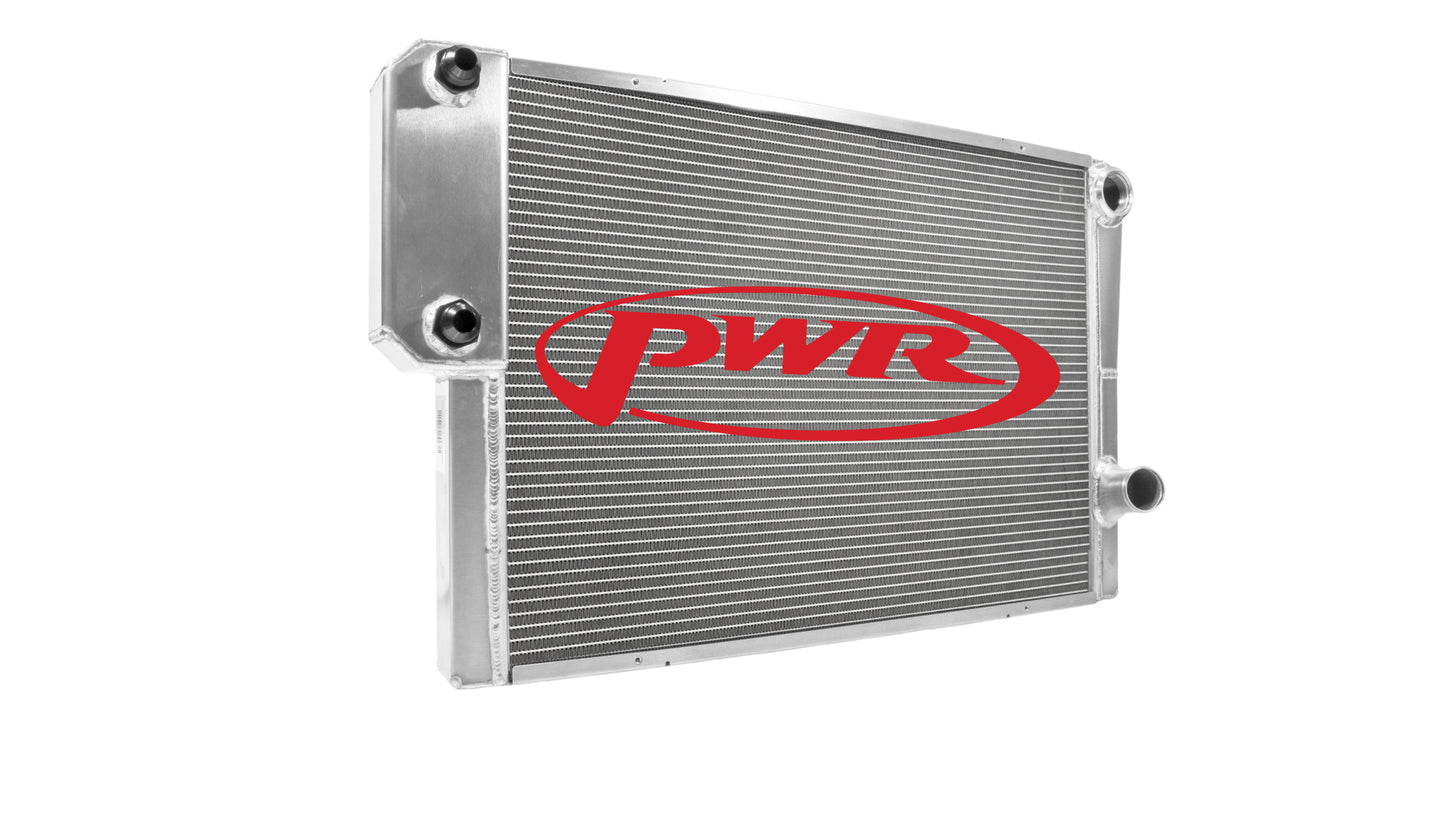 PWR - Radiator Universal C&R Performance Heat Exchanger Closed 30'' x 19'' 1-3/4'' High Outlet
