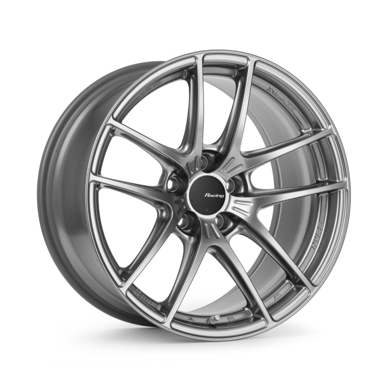Enkei NVR5 18x9.5in / 5x114.3 BP / ET45 / 75mm Bore - Dark Hyper Silver Wheel