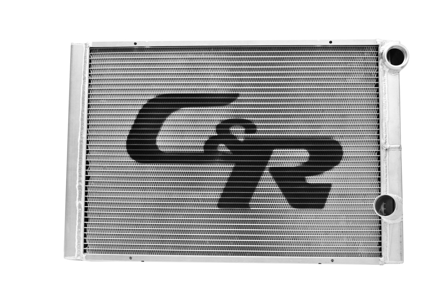 PWR - Radiator 42mm Asphalt Modified Radiator (PWR Closed 26″ x 19″) -20 AN Port Inlet, 1-3/4″ High Outlet