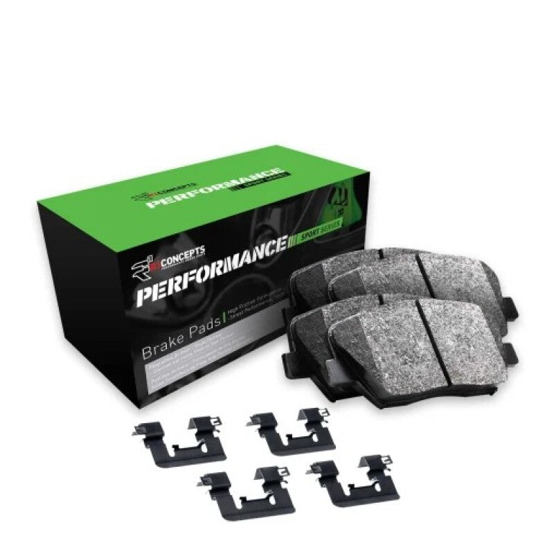 R1 20-24 Mini Countryman Front Performance Sport Brake Pads and Hardware Kit