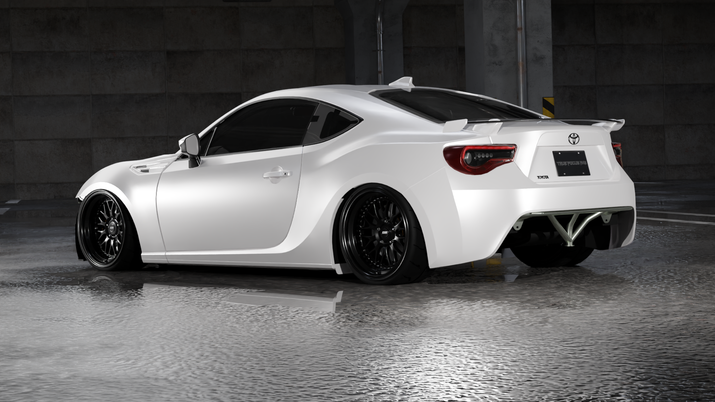 True Focus Fabrication - Scion FR-S / Subaru BRZ / Toyota GT86 - Rear Standard Bash Bar
