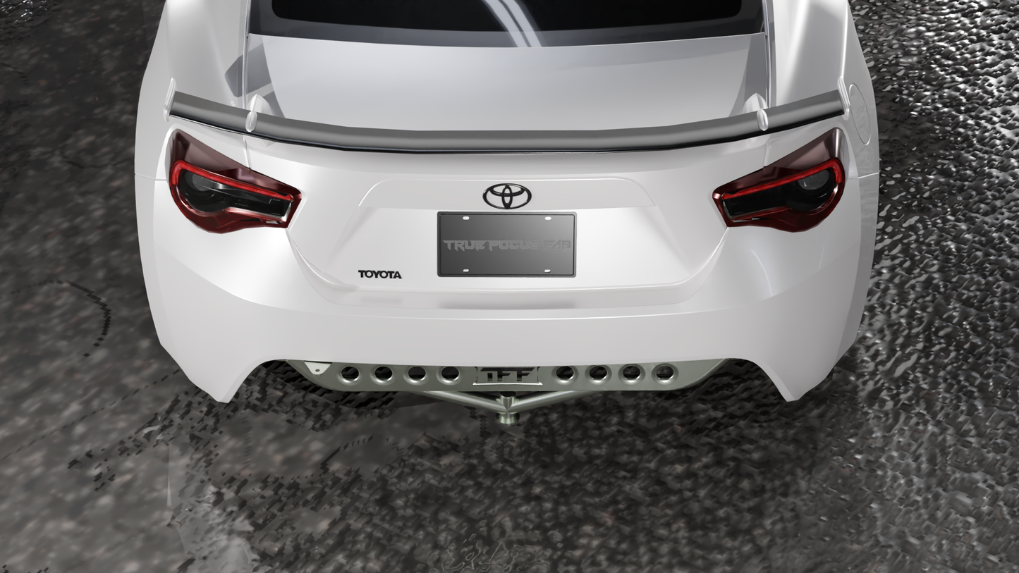 True Focus Fabrication - Scion FR-S / Subaru BRZ / Toyota GT86 - Street Shark Rear Bash Bar