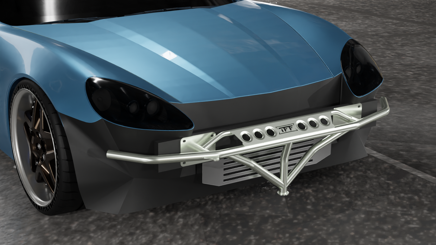 True Focus Fabrication - Chevrolet C6 Corvette - Standard Front Bash Bar