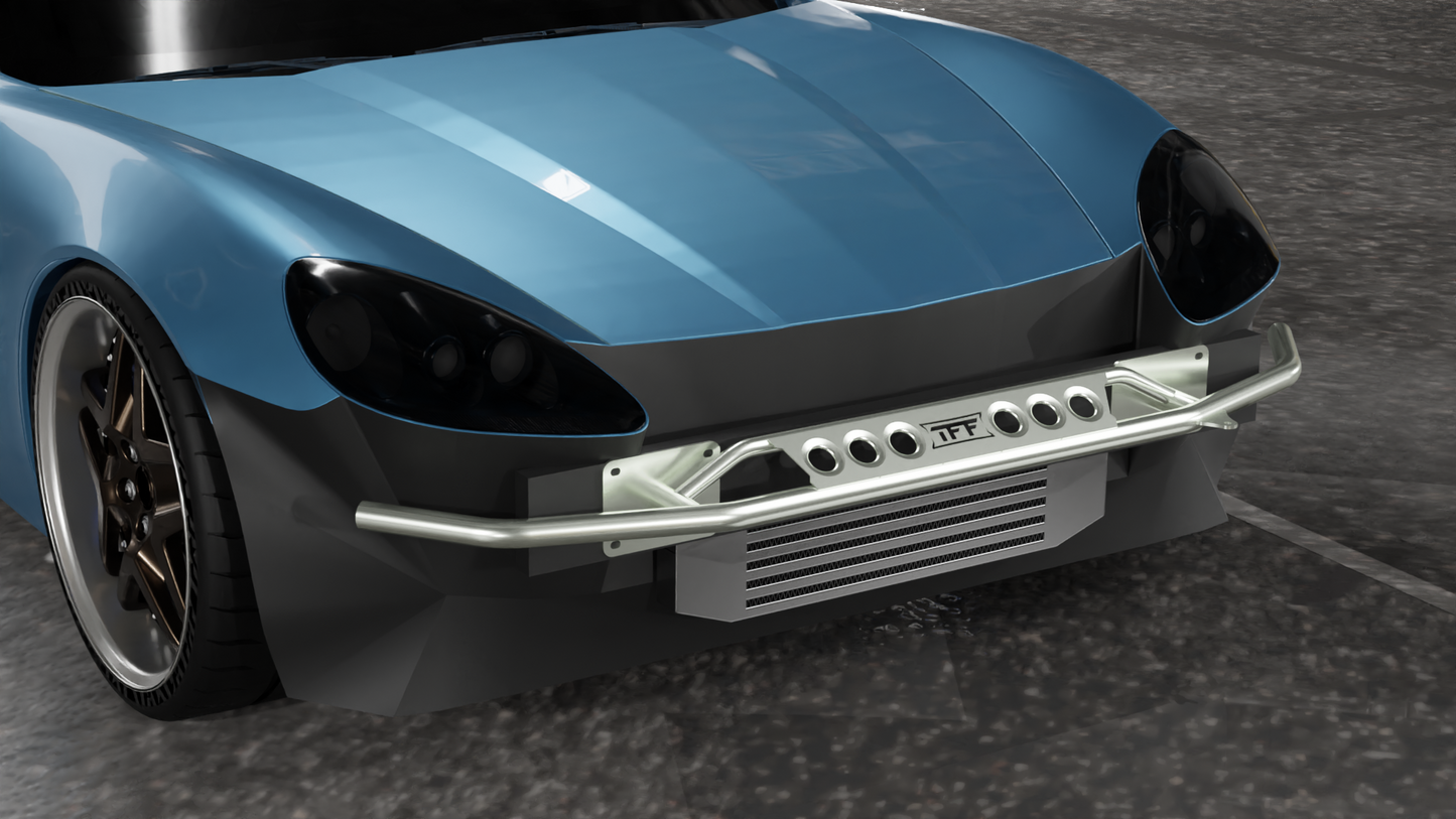 True Focus Fabrication - Chevrolet C6 Corvette - Standard Front Bash Bar