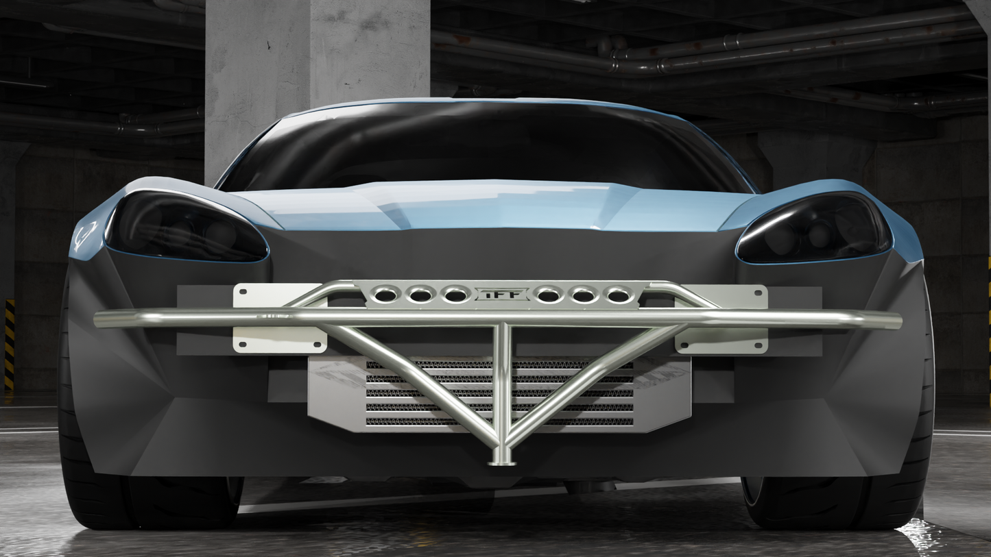 True Focus Fabrication - Chevrolet C6 Corvette - Standard Front Bash Bar