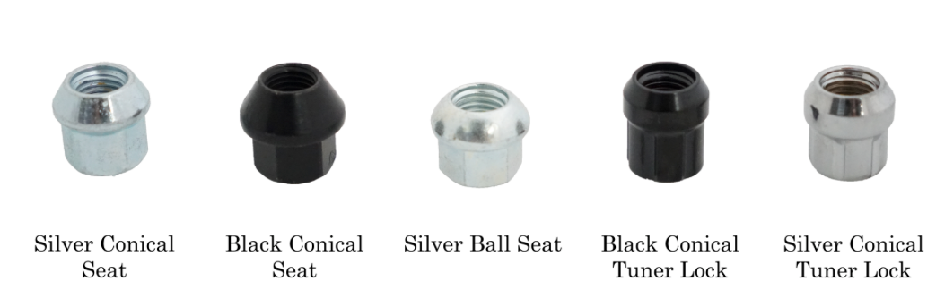 Motorsport Hardware - 44mm Black Race Stud Kit 12×1.5