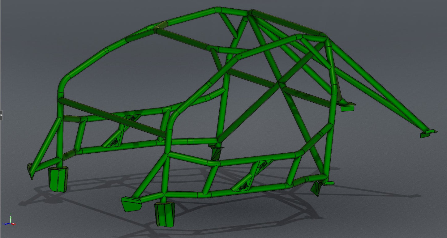 CAGEKITS - FRS / BRZ FD Spec Roll Cage - Gutted Doors