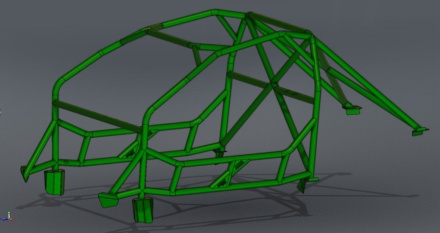 CAGEKITS - FRS / BRZ FD Spec Roll Cage - Non-Gutted Doors