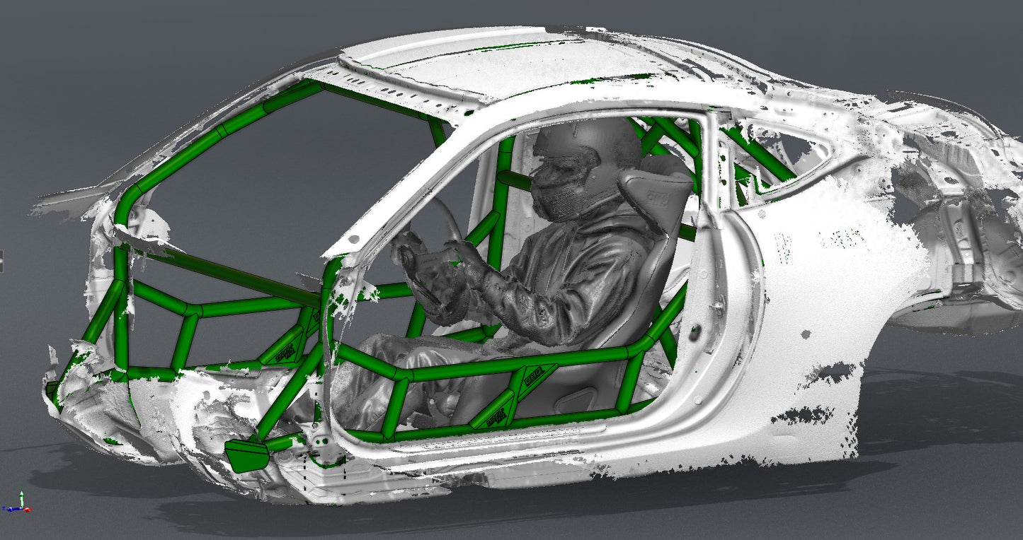 CAGEKITS - FRS / BRZ FD Spec Roll Cage - Non-Gutted Doors