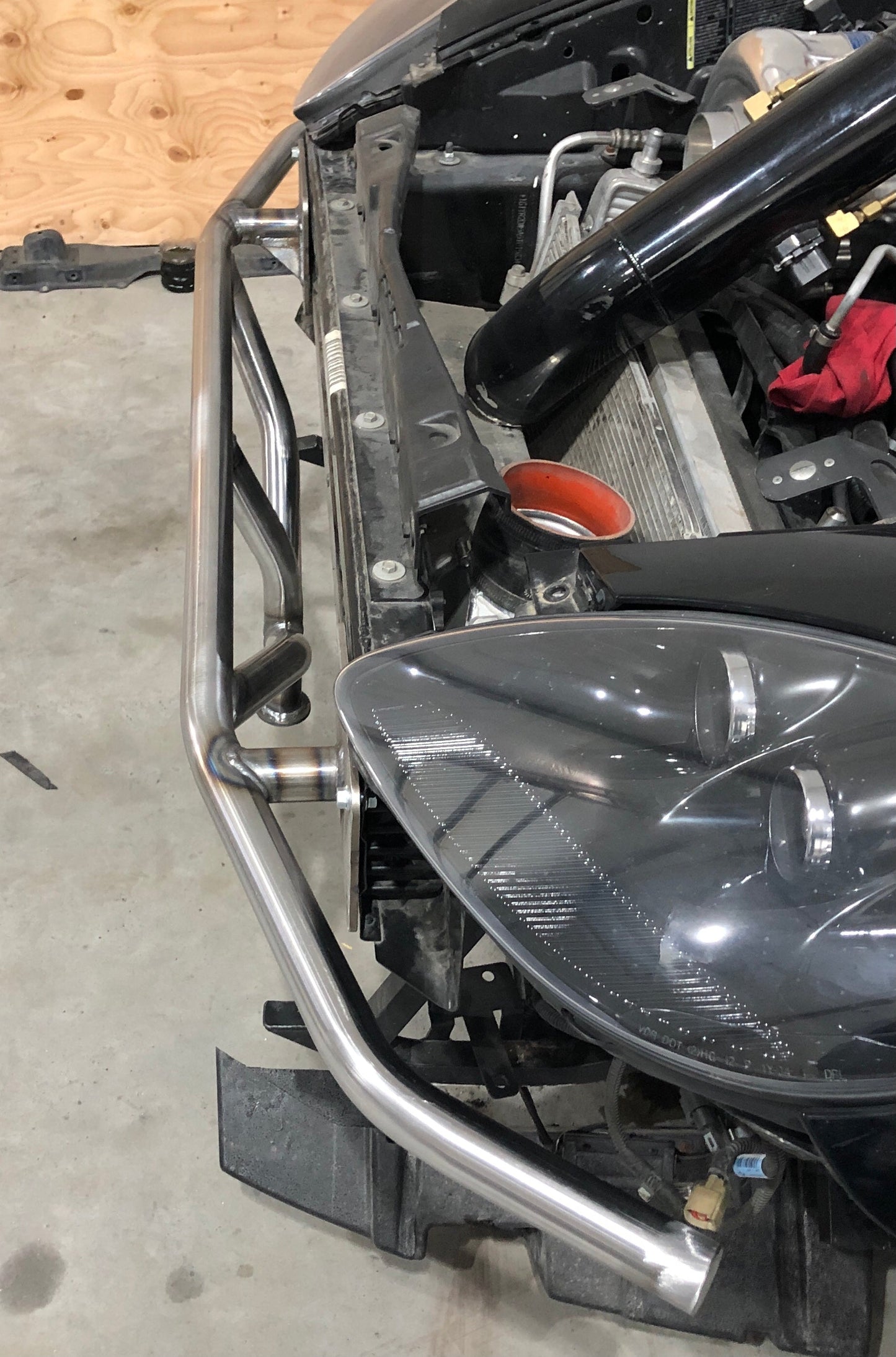 True Focus Fabrication - Chevrolet C6 Corvette - Standard Front Bash Bar