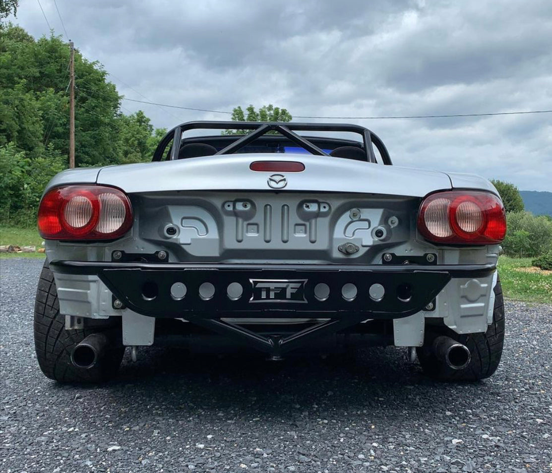 True Focus Fabrication - Mazda Miata (NB) - Street Shark Rear Bash Bar