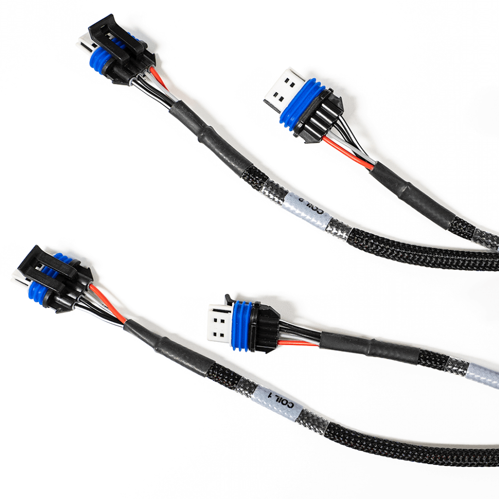 FuelTech LS550 V8 Plug and Play wiring harness coil connectors