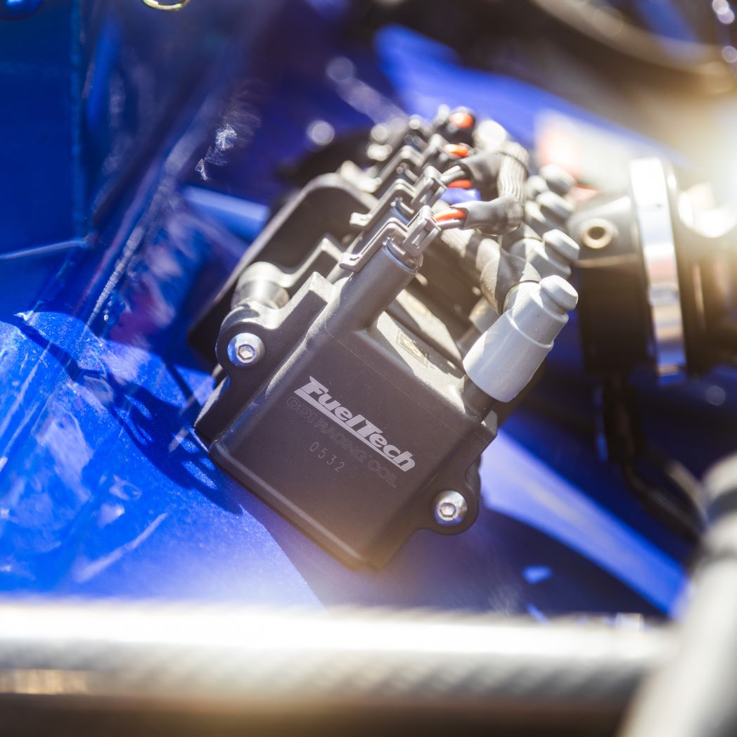 FuelTech CDI Racing Ignition Coils installed