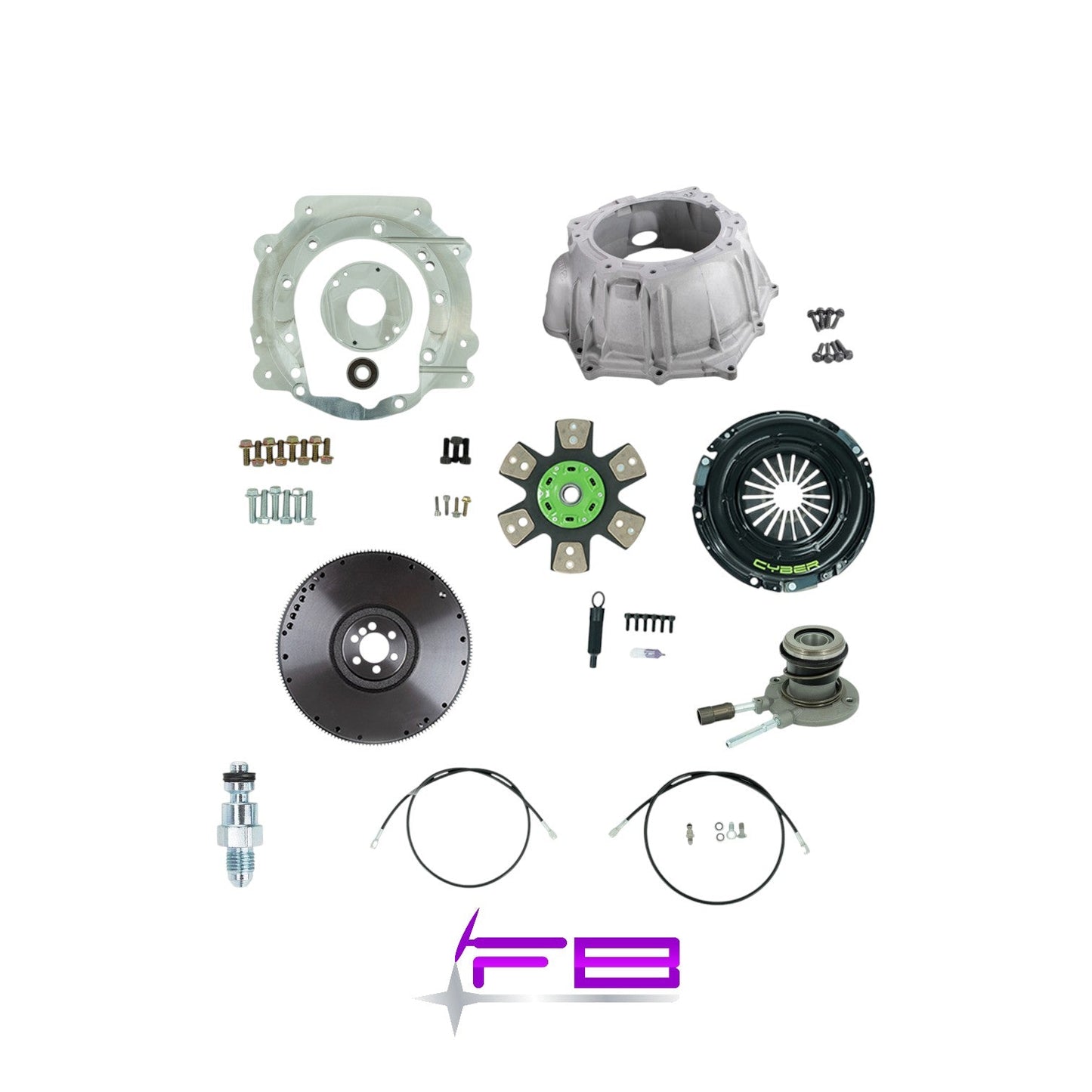 GM LS to AR5 Transmission Adapter Bundle