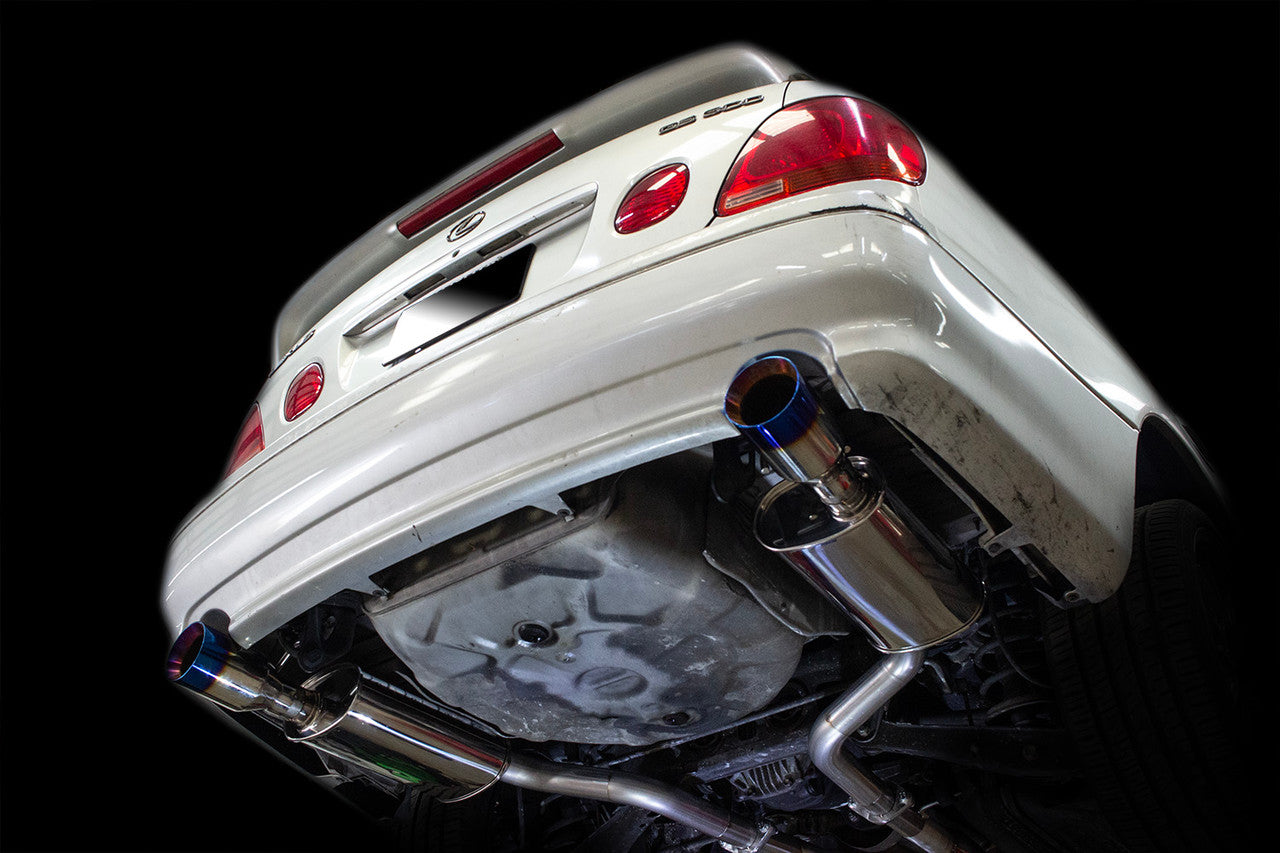 ISR Performance MBSE Dual Exhaust (Blue Tip) - 98-05 Lexus GS300