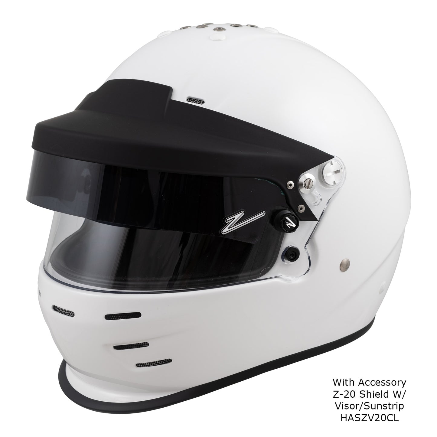 Zamp RZ-36 SNELL SA2020 Helmet White Medium