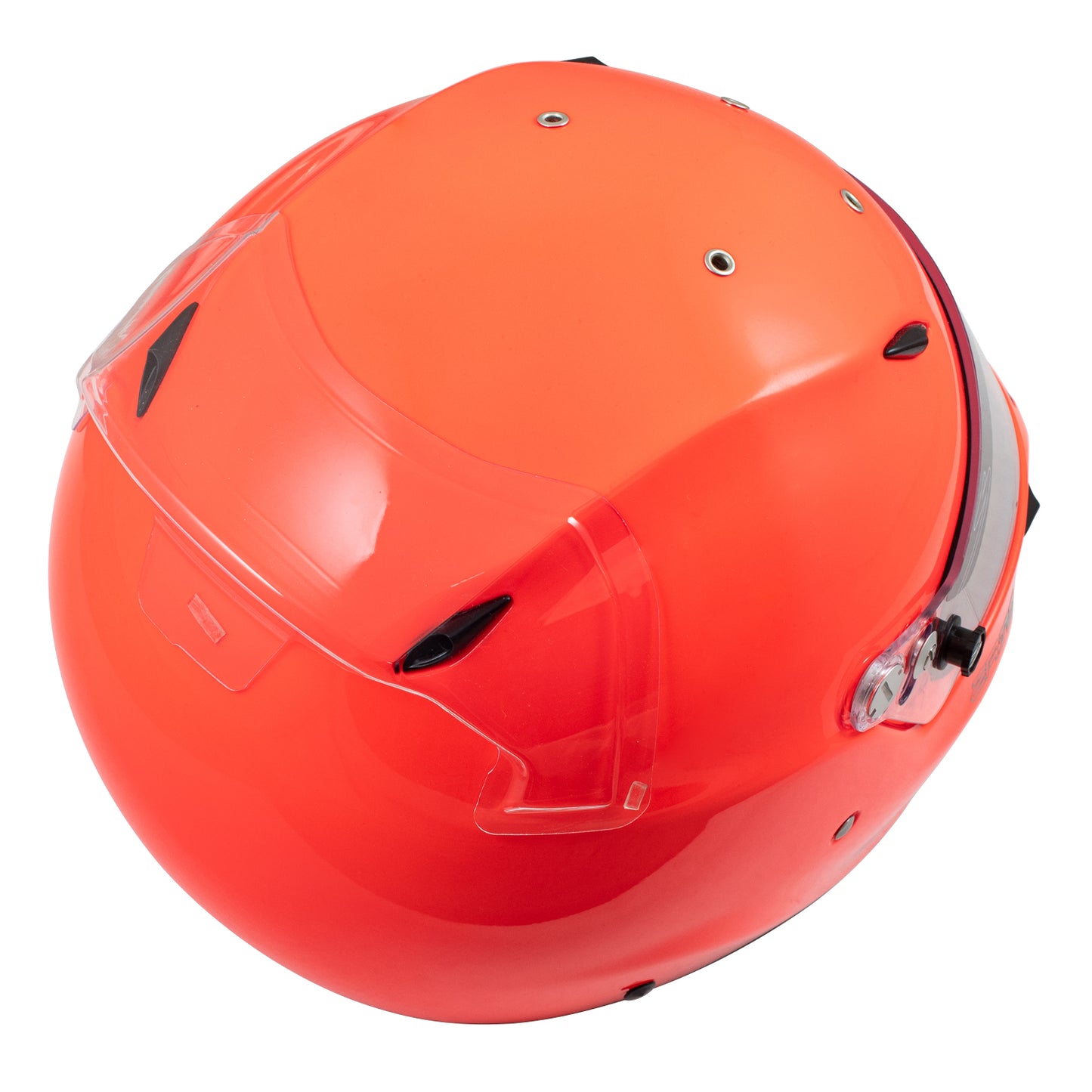 Zamp ZR-72 Made in Italy Snell SA2020/FIA8859-2015 Helmet Gloss Fluo Orange X-Large Z-24 Anti-Fog Clear Shield