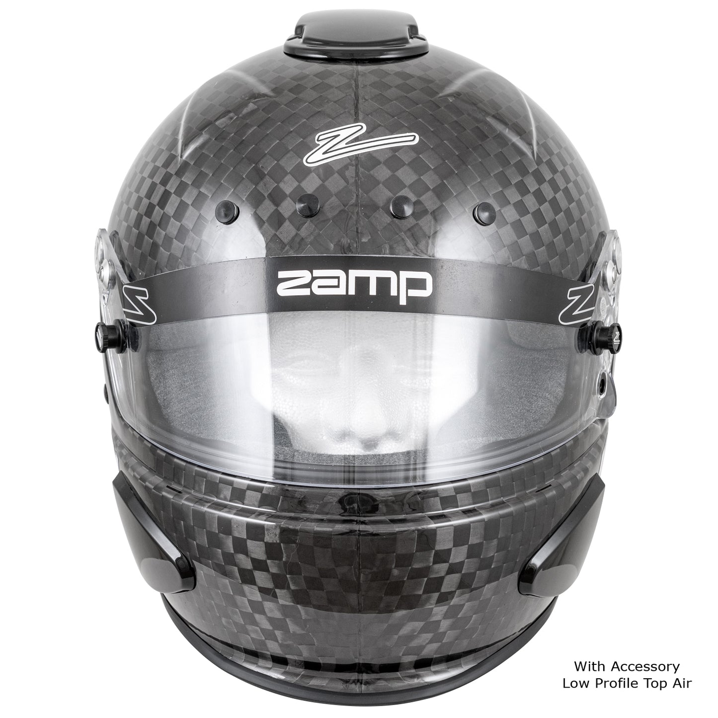 Zamp RZ-88C Gloss FIA 8860-2018 without ABP Advanced Carbon Super Helmet Closed Cockpit XXX-Large