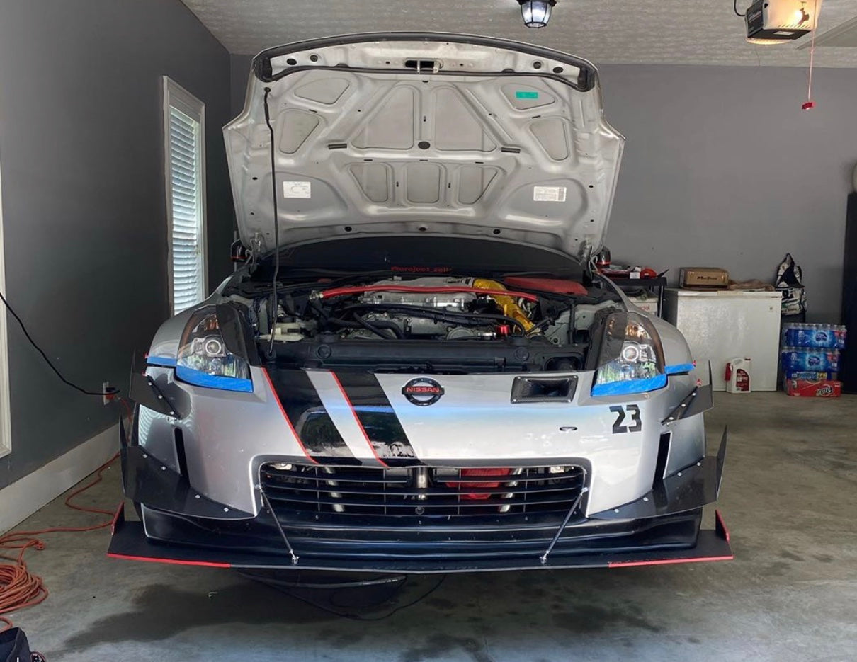True Focus Fabrication - Nissan 350Z - Dual Row Front Bash Bar