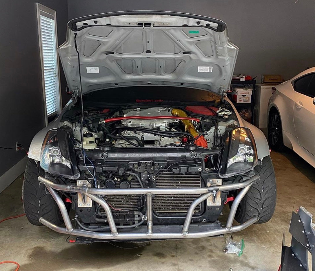 True Focus Fabrication - Nissan 350Z - Dual Row Front Bash Bar