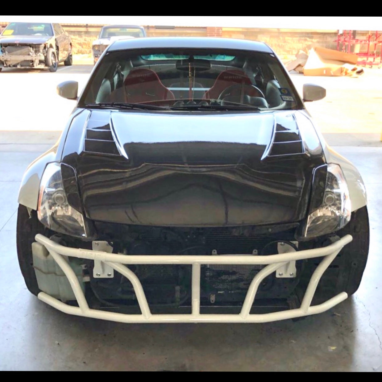 True Focus Fabrication - Nissan 350Z - Dual Row Front Bash Bar
