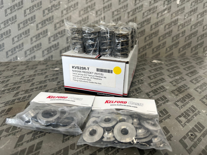 Kelford - KVS25R-T RB25DET NVCS Springs | Titanium Retainers