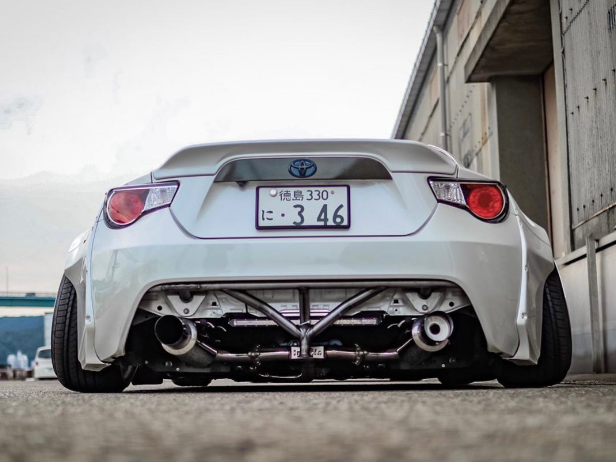 True Focus Fabrication - Scion FR-S / Subaru BRZ / Toyota GT86 - Rear Standard Bash Bar