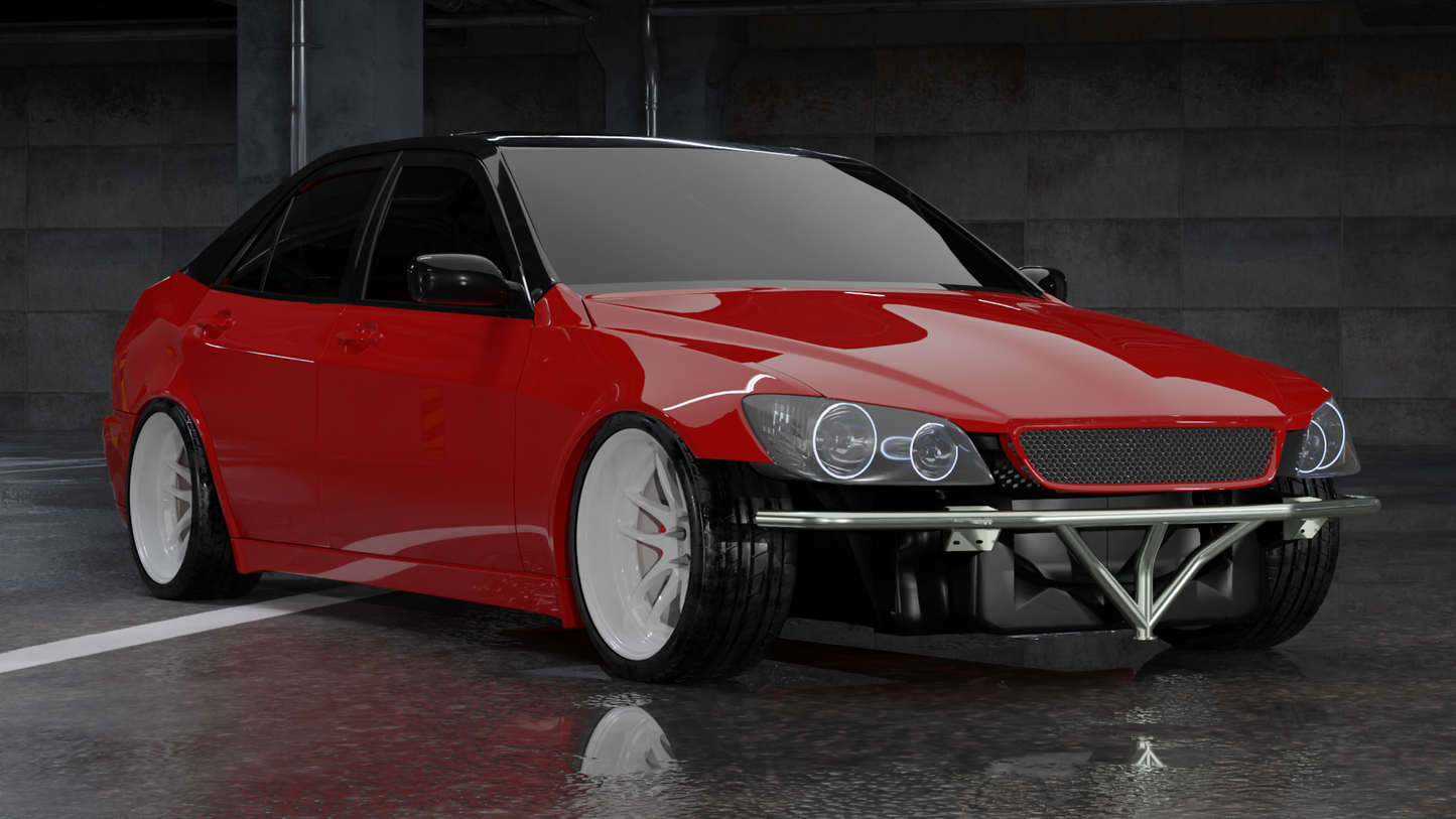 True Focus Fabrication - Lexus IS300 / IS200 / Altezza (1999-2005) - Standard Front Bash Bar